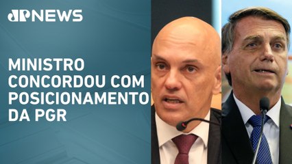 Alexandre de Moraes nega pedido de prisão contra Jair Bolsonaro