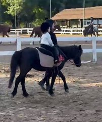 Las hijas de Pampita y Barby Franco se sumaron al mundo de la equitación juntas
