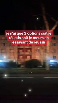 Je peux accepter l'échec mais je ne peux pas accepter de ne pas essayer