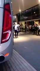 Hinchas de Godoy Cruz en Lima