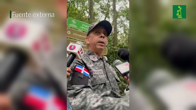 El vocero de la Policía, Diego Pesqueira, explica cómo se está reconstruyendo la escena sobre la desaparición de niño en Jarabacoa