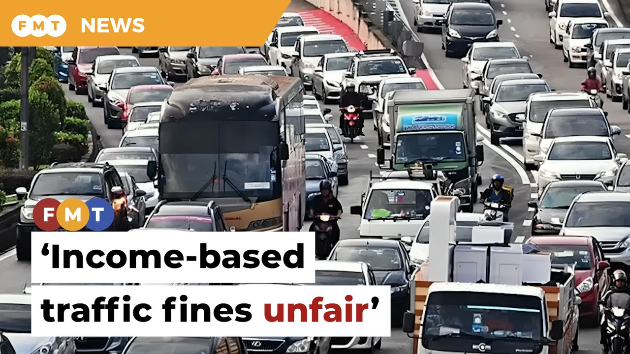 Income-based traffic fines unfair, will create social bias, says expert