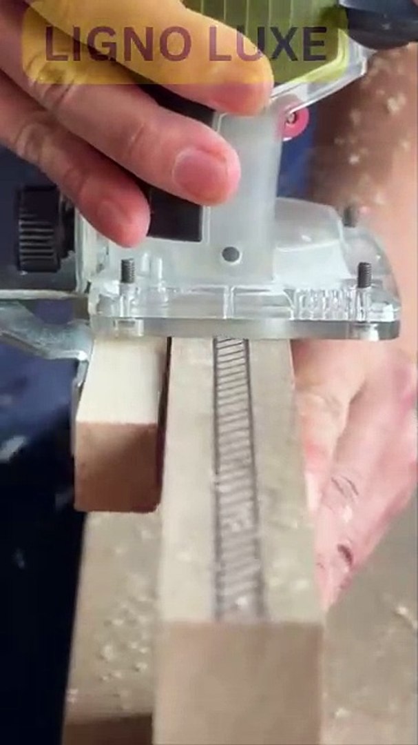 ⁣Master the Art of Cutting a Perfect Center Groove Every Time