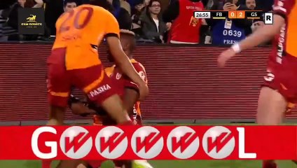 Fenerbahçe vs Galatasaray 1-2 Highlights All Goals - Turkish Cup Quarter final 2025