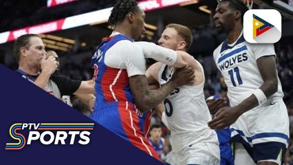 5 manlalaro mula sa T-Wolves at Pistons, sinuspinde ng NBA