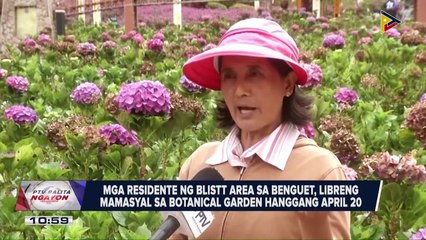 Mga residente ng BLISTT area sa Benguet, libreng mamasyal sa Baguio Botanical...