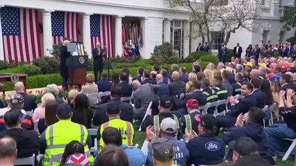 Watch Trump's Full Tariff Chart Presentation 🇺🇸