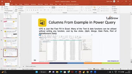 Power BI Column from Examples