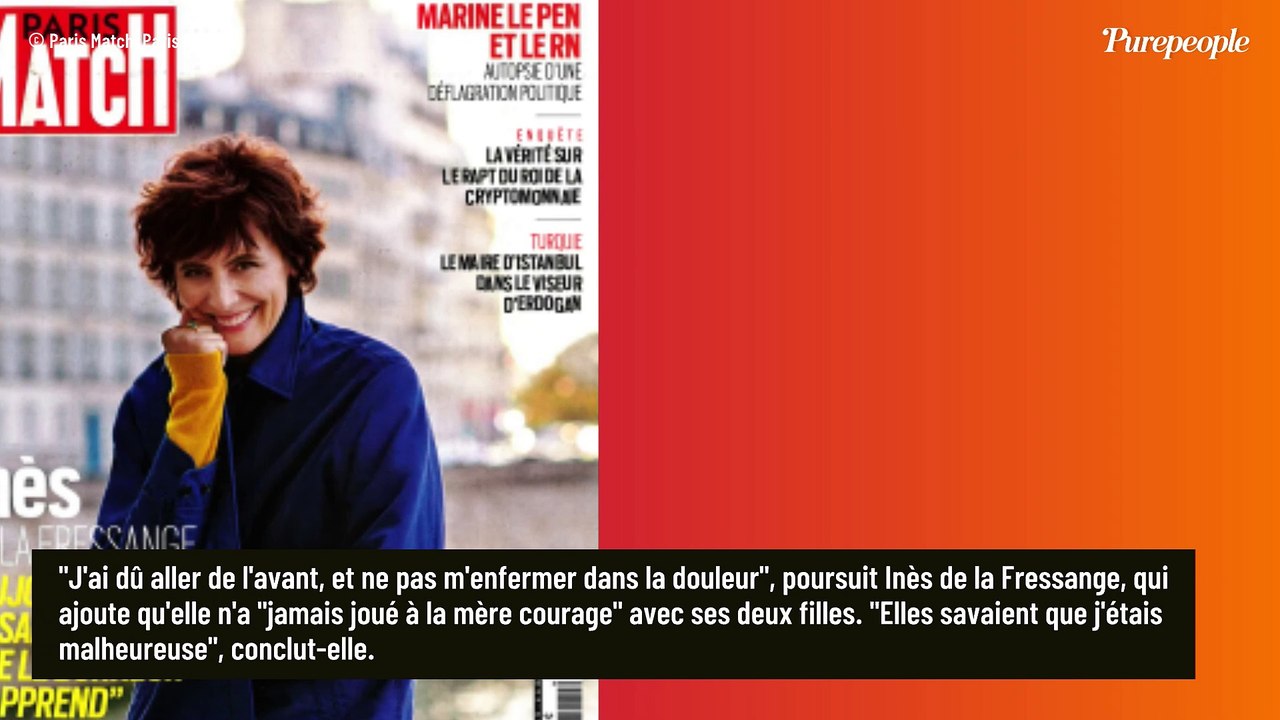 Inès de la Fressange a géré comme elle a pu le départ de Luigi, le père de ses enfants, à 55 ans : ses filles le lui ont reproché