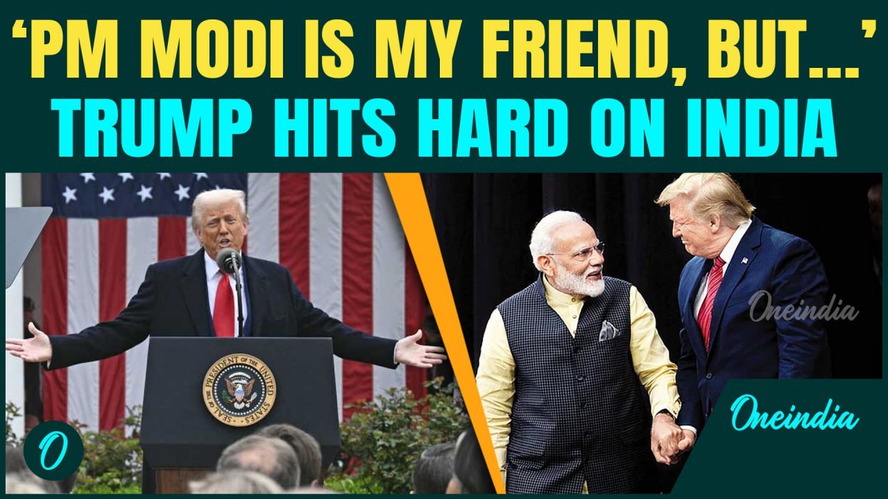 Trump Slaps Heavy Tariffs on India: ‘Friend’ Modi Treated US Unfairly – Claims Trade War Justified