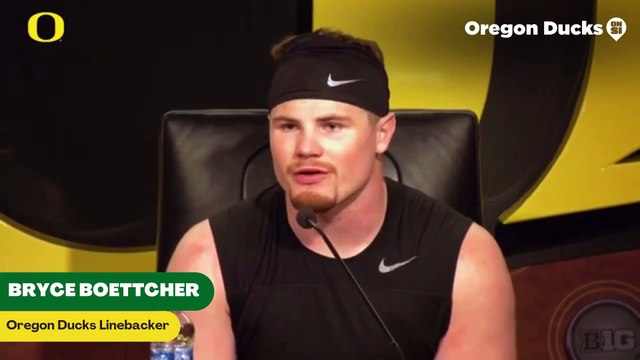 Oregon Ducks Linebacker Bryce Boettcher Explains Why He Returned Instead of Going to the MLB