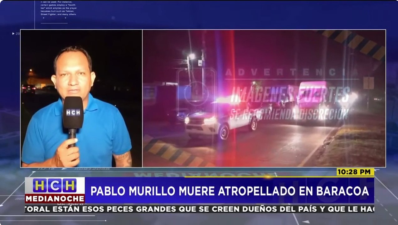 Hondureño muere atropellado en la aldea Baracoa en Cortés