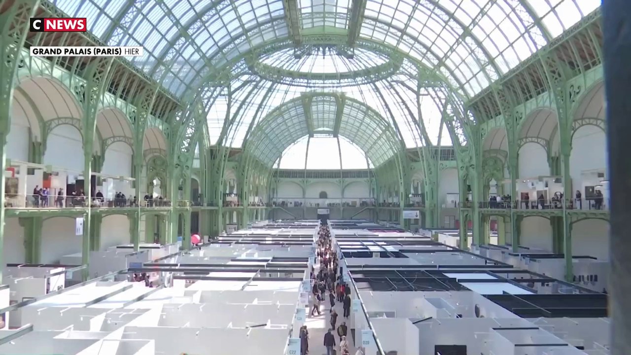 Paris : le salon d'art contemporain au Grand Palais