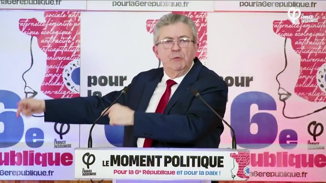 Marine Le Pen - Jean-Luc Mélenchon a dénoncé cette nuit le risque séditieux de la manifestation de soutien prévue dimanche à Paris, après l'annonce de sa condamnation