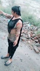 This girl is exercising, please follow her and like her.