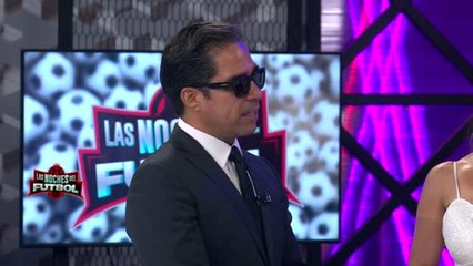 Heliodoro Hinojosa regresa a su look de &#039;Las Noches del Fútbol&#039;