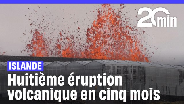 Huitième épisode volcanique en moins de 5 mois en Islande