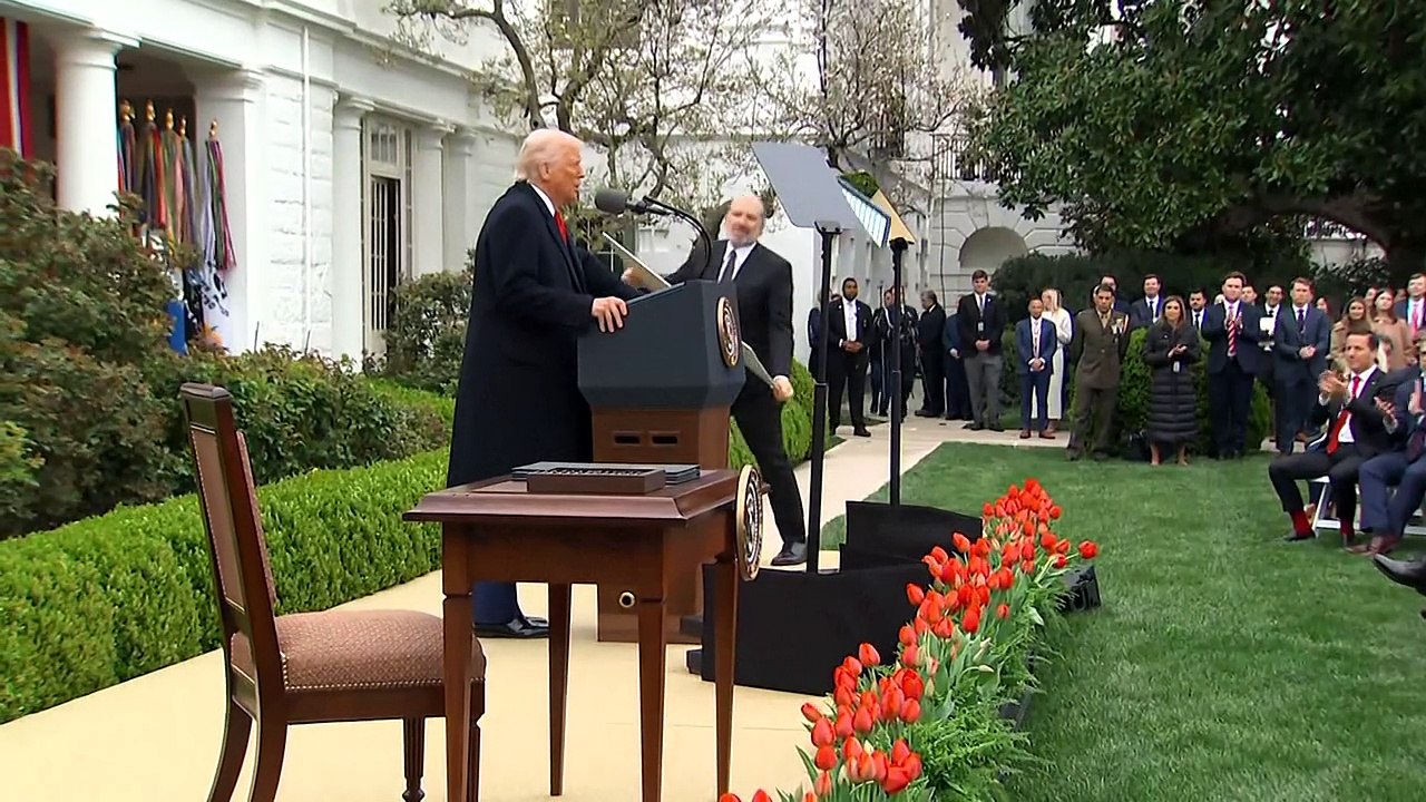 Trump verhängt Zölle gegen Handelspartner weltweit