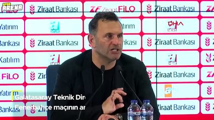 Okan Buruk, Mourinho ile yaşananları anlattı: Çok önemli değil, abartmayacağım
