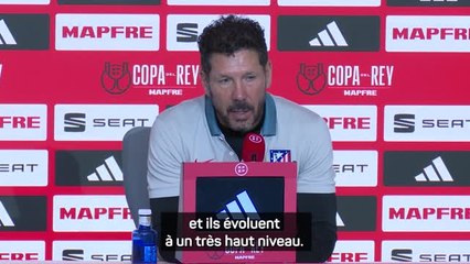Atlético - Simeone : "Les joueurs ont absolument tout donné"