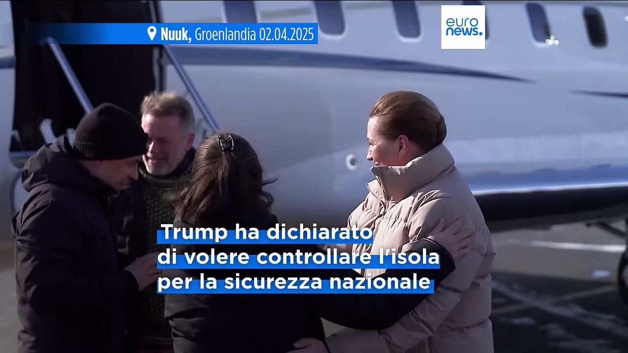 La premier danese Frederiksen in Groenlandia per difendere l'isola dagli attacchi Usa