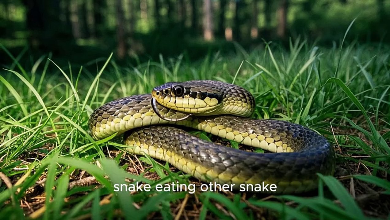 snake lying