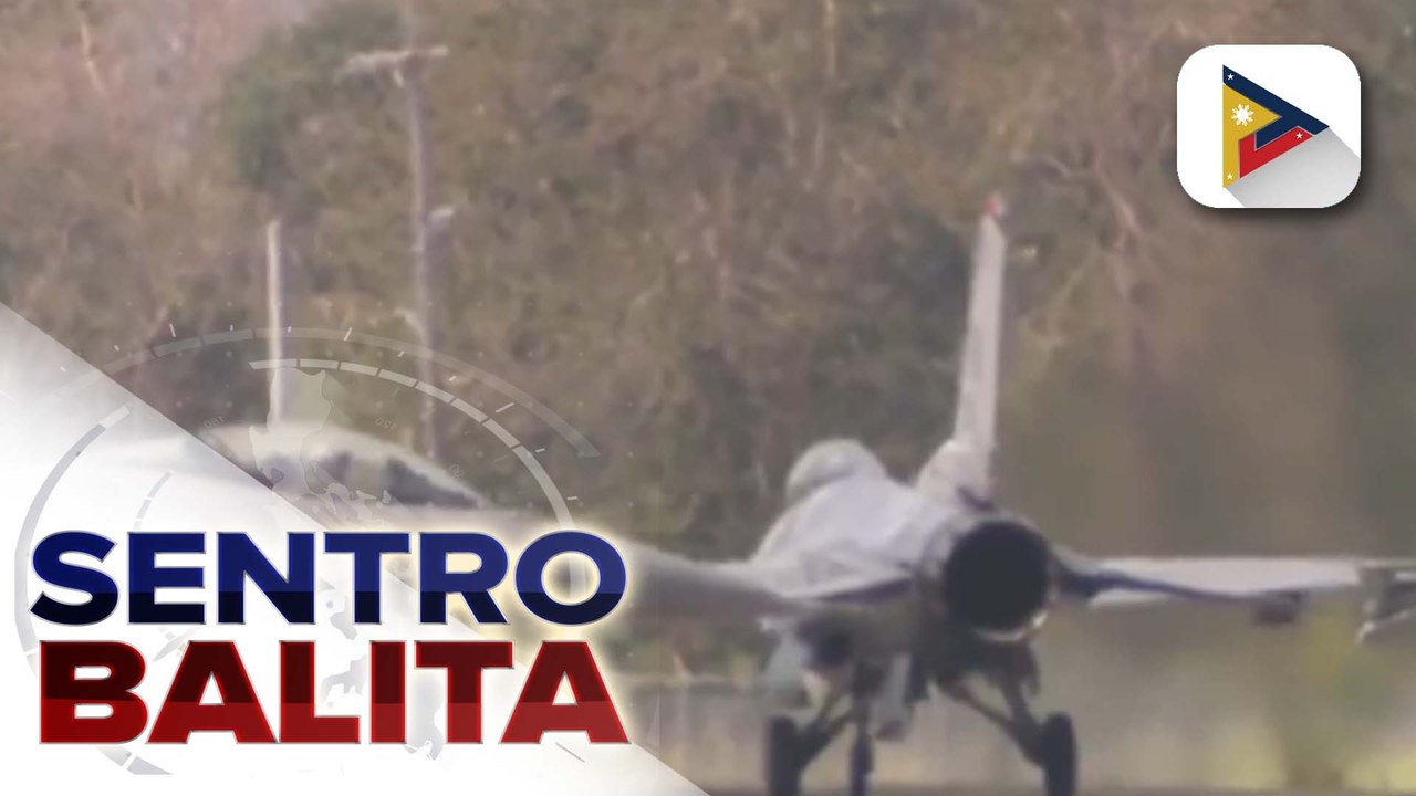 U.S., inaprubahan na ang posibleng pagbenta ng 20 F-16 fighter jet sa Pilipinas; target na pagbili ng mga fighter jet ng Pilipinas, bahagi ng AFP modernization ayon sa NSC
