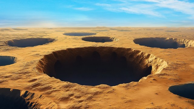 Strange Holes in the Desert Spotted on Google Earth - What Are They?