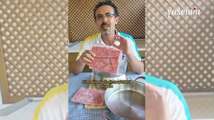 Sadece 10 dakikada! Dondurulmuş kıymayı hızlıca çözdürün