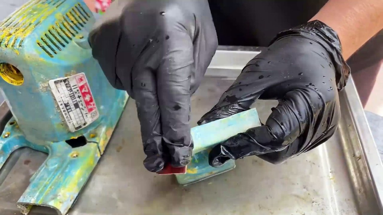 How to repair a wood cutting machine