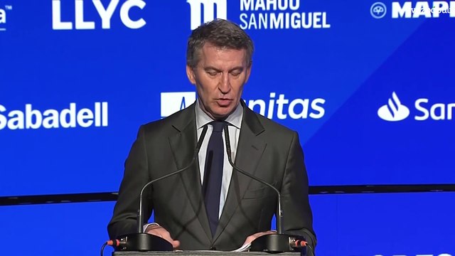 Feijóo urge a Sánchez a tomar medidas ante los aranceles de Trump