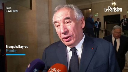 Droits de douane de Trump : « Une immense difficulté » pour l'Europe, pour Bayrou