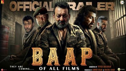 BAAP - Hindi Trailer | Sunny Deol | Mithun Chakraborty | Sanjay Dutt | Jackie S | Baap Of All Films