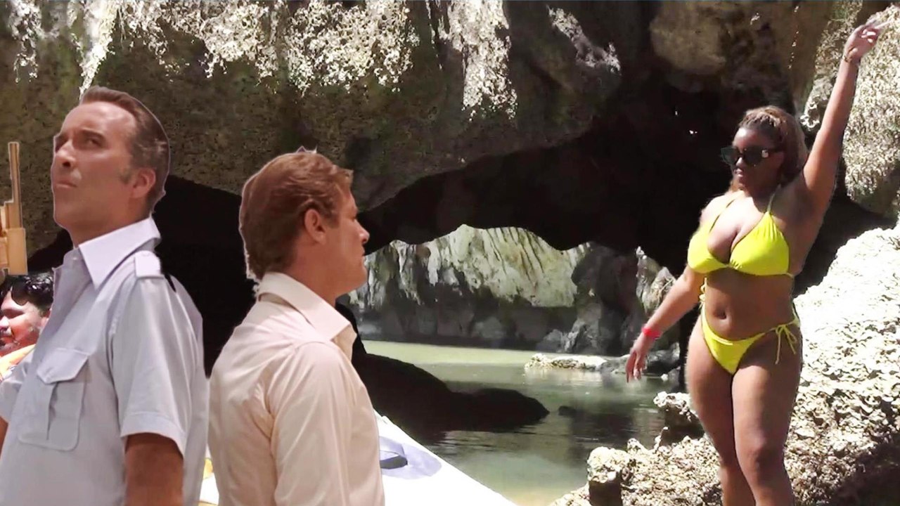 James Bond (Phang Nga) Island, Man with Golden Gun, PhuMy25.02-9 , Off Phuket, Thailand. 25 Mar 25-1