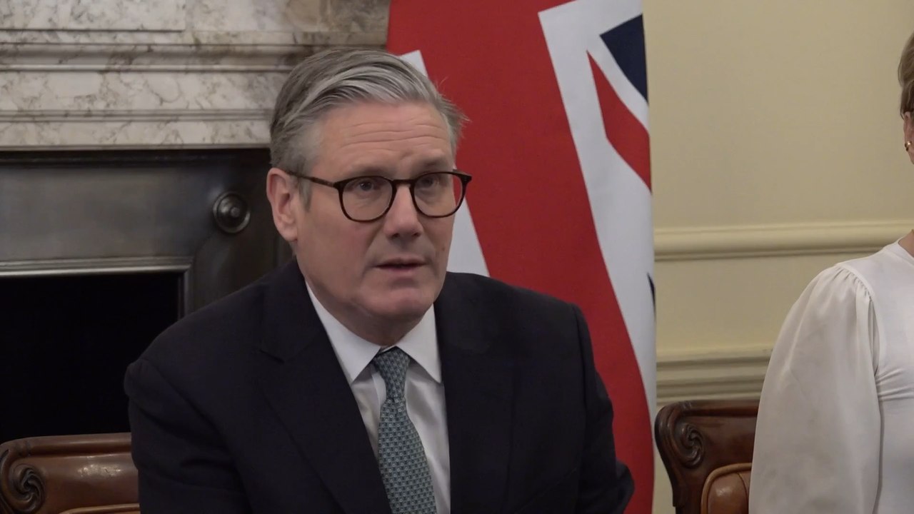 WATCH: Starmer meets with business leaders to discuss Trump tariffs - 'No one wins a trade war'