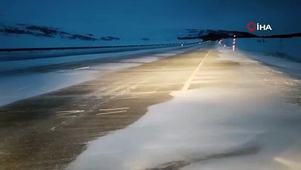 Nisan ayında kar esareti!