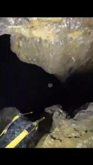 Lanza una roca en la cueva más profunda del mundo y el sonido es impactante