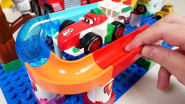 Play Colored Marbles With Cars [Blocks And Marbles]