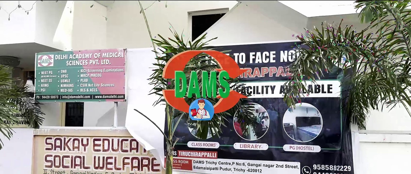 DAMS Face to Face Centre in Tiruchirappalli Available Now.