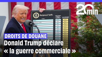 Le président des États-Unis déclare «  la guerre commerciale » au monde entier