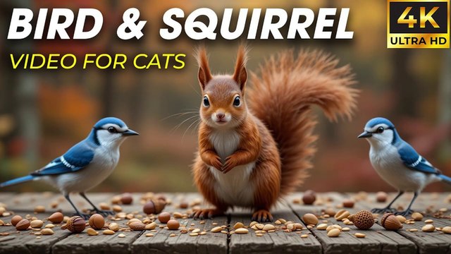 Real Forest Sounds & Wildlife – Best Nature Video for Cats - Video For Cats