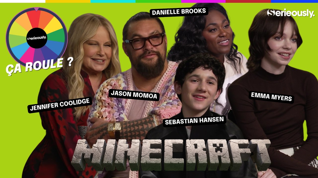 MINECRAFT : Le casting a tourné la roue (Jason Momoa, Jennifer Coolidge...)