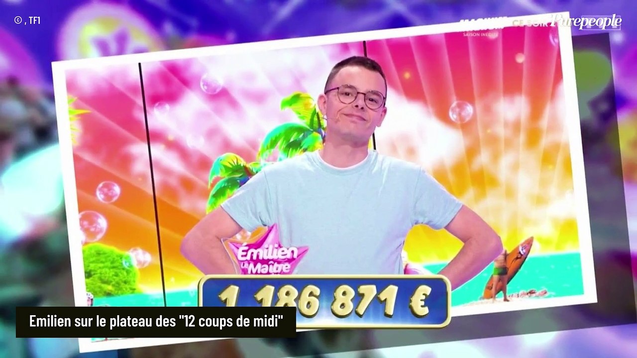 Après 500 participations et 3 millions d'euros, Emilien (12 Coups de midi) enfin éliminé ? Il s'explique : "Je ne suis pas à l'abri d'un..."