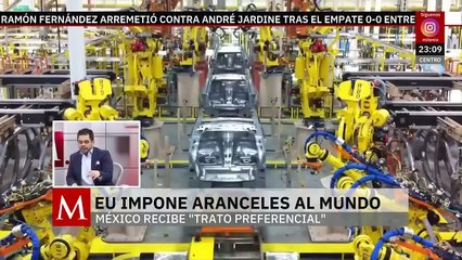 Noé Amaro: México consigue trato preferencial frente a aranceles de Trump