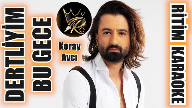 Dertliyim Bu Gece - Koray Avcı ✩ Ritim Karaoke (Kürdi Bozlak 2/4 Beste Koray Avcı)