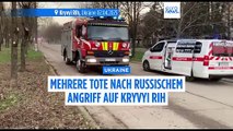 Mehrere Tote bei russischen Angriffen auf die ukrainische Stadt Kryvyj Rih