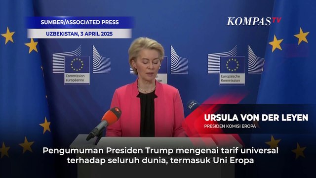 Uni Eropa Kecam Kebijakan Tarif Dagang Donald Trump: Pukulan Besar Bagi Perekonomian Global