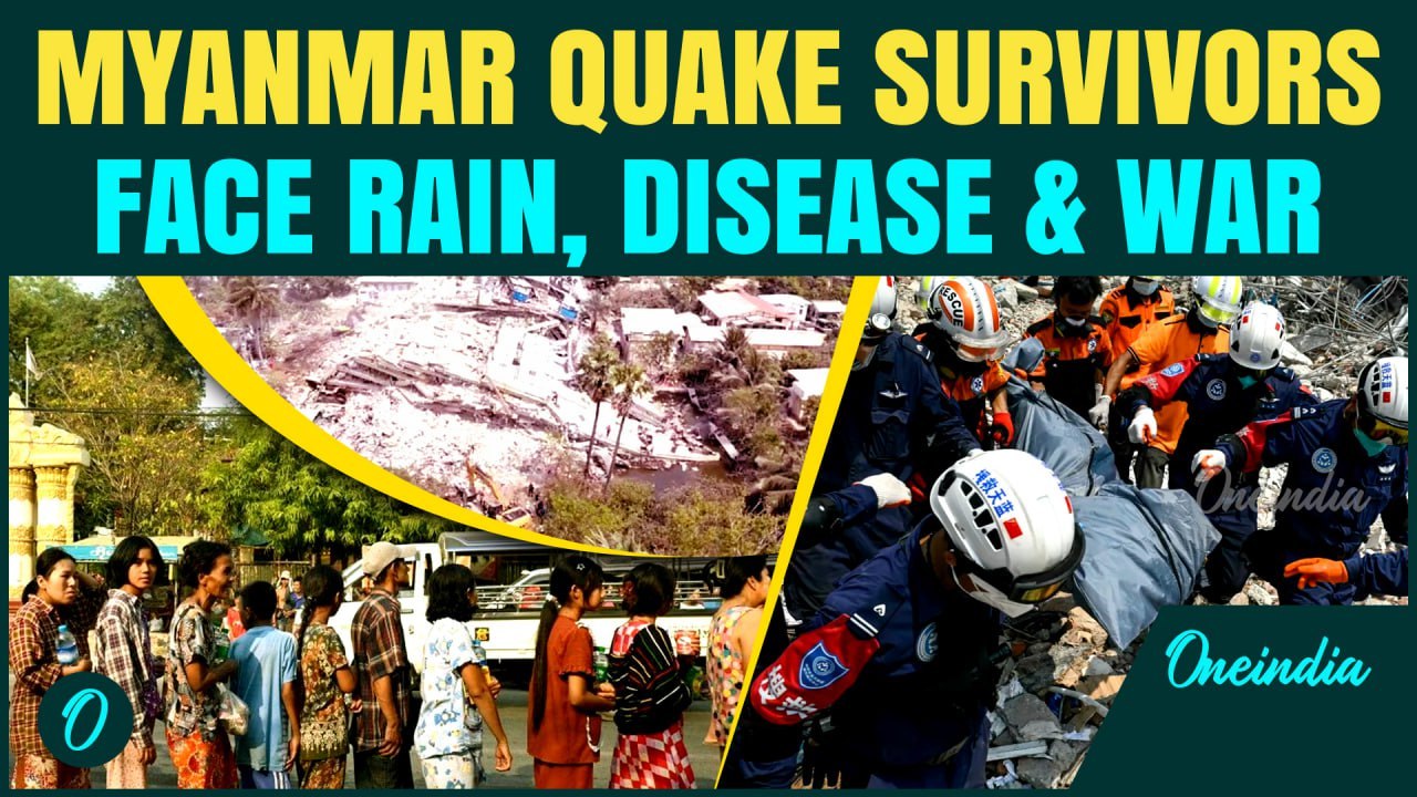 3,000 Dead & It's Getting Worse – Myanmar Earthquake Triggers Civil War, Deadly Rains and Disease