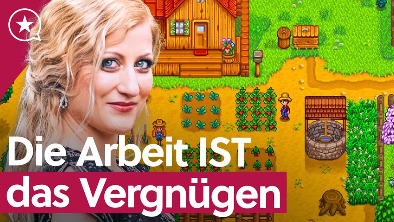 Alles, was mich im echten leben stresst, entspannt mich in stardew valley | mit farina brock