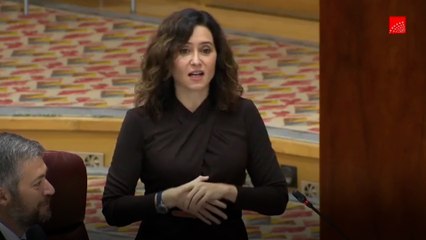 Ayuso sobre las polémicas declaraciones de Montero: "La que se fue a Sevilla va a perder su silla"